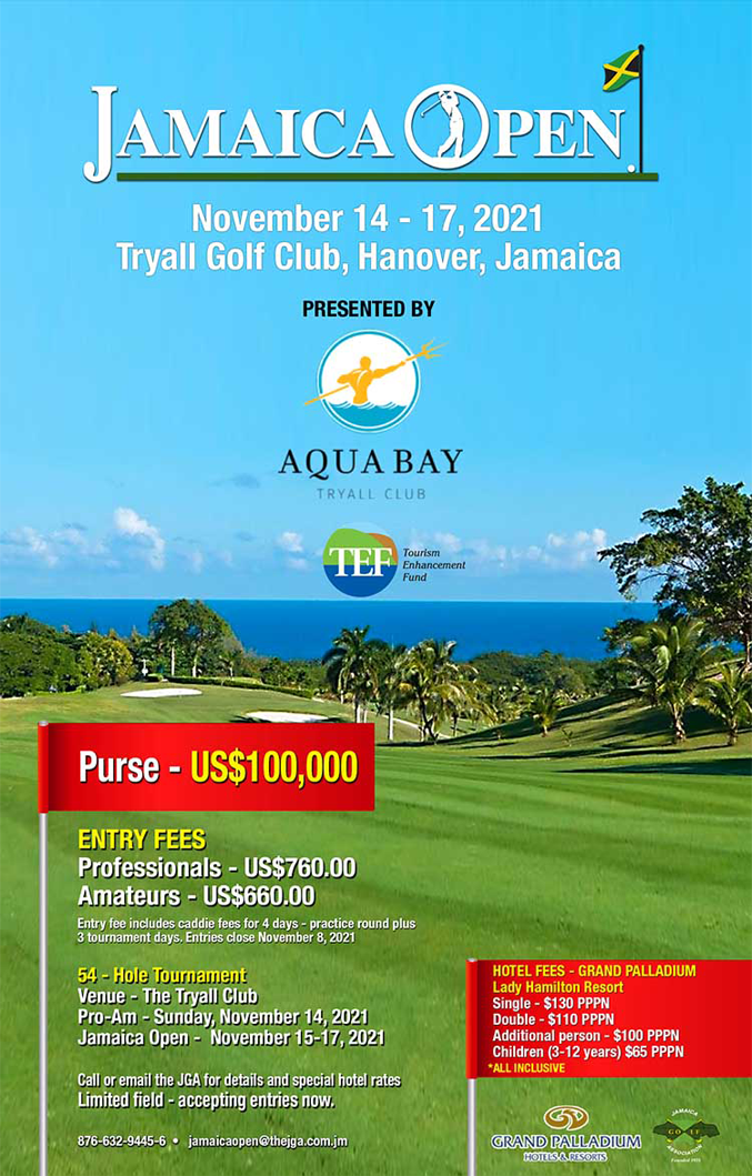 54th Jamaica Open Poster